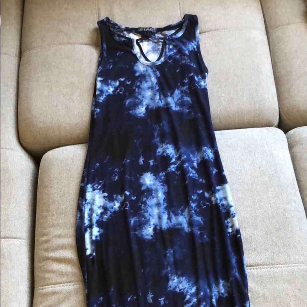 Tie Dye slim fitting dress